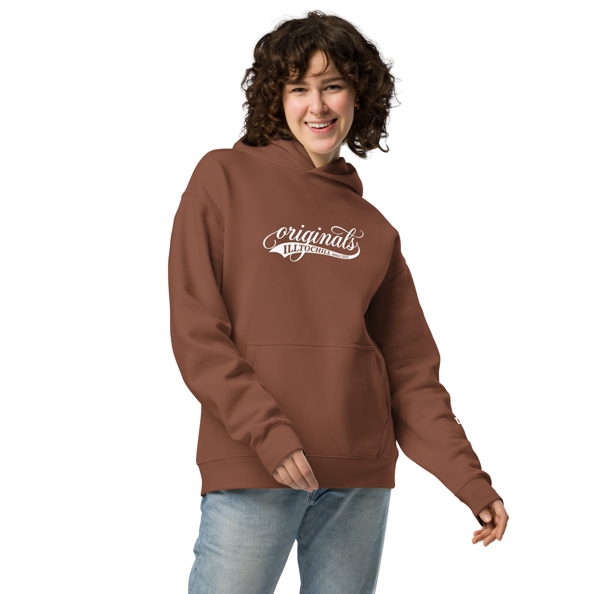 OCD Still Showing Up: Unisex Oversized Hoodie for Every Intrusive Thinker | ILLTOCHILL