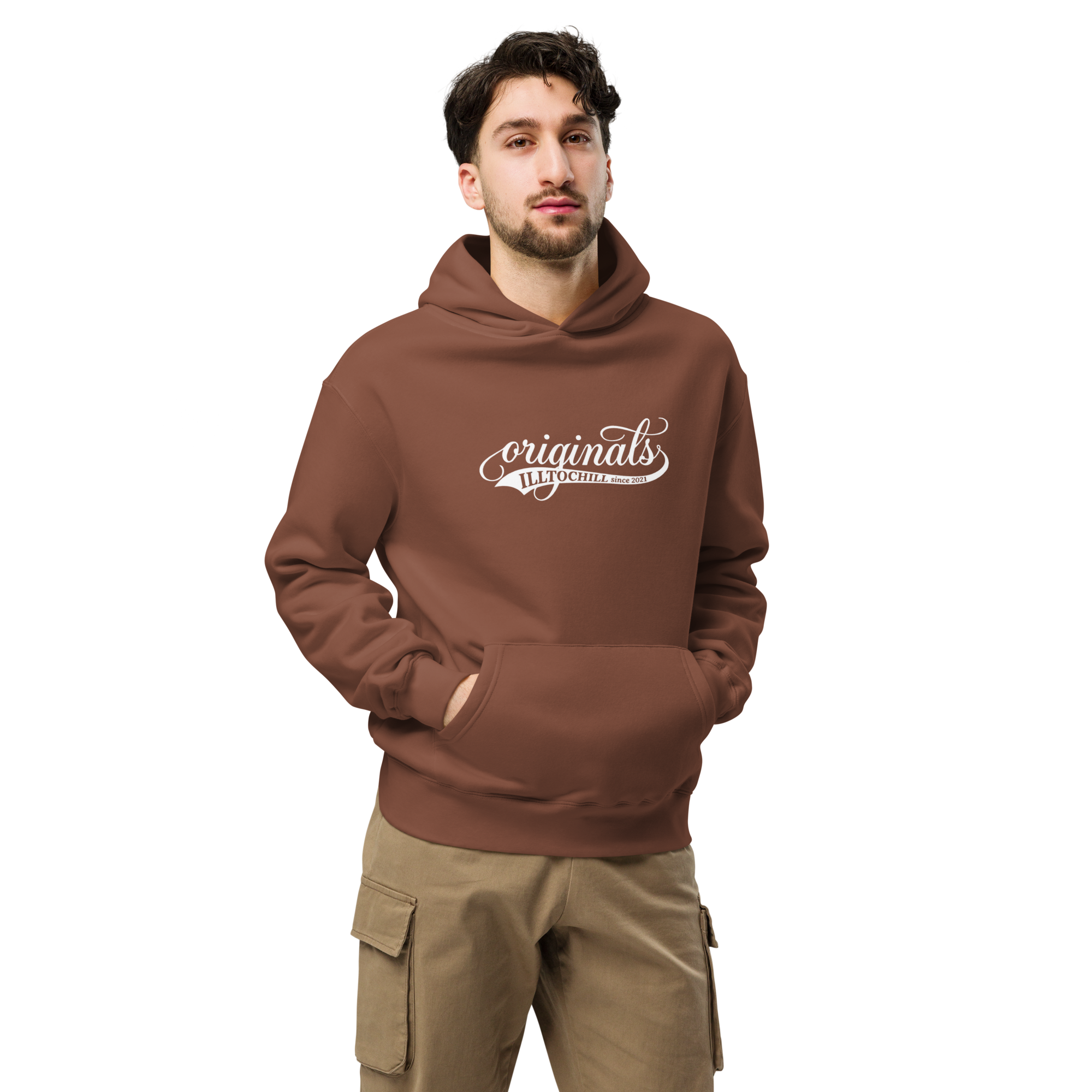 OCD Still Showing Up: Unisex Oversized Hoodie for Every Intrusive Thinker | ILLTOCHILL