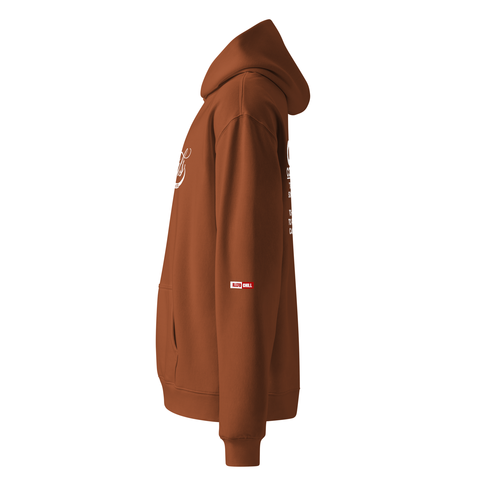 OCD Still Showing Up: Unisex Oversized Hoodie for Every Intrusive Thinker | ILLTOCHILL