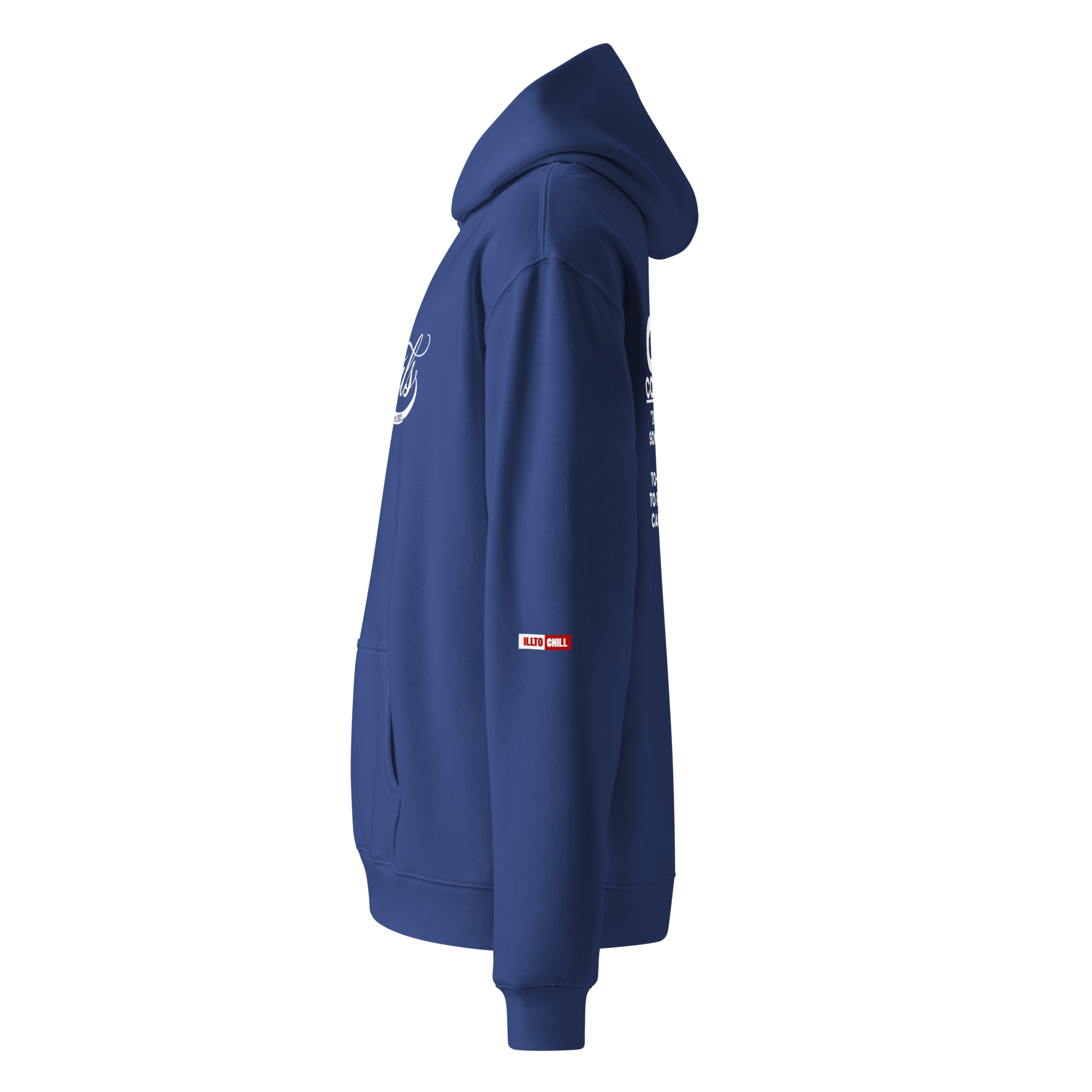 OCD Still Showing Up: Unisex Oversized Hoodie for Every Intrusive Thinker | ILLTOCHILL