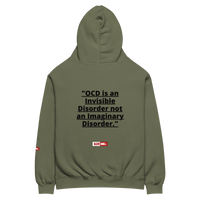 OCD Loud and Layered: Unisex Oversized Hoodie for the OCD Community That Owns Its Space | ILLTOCHILL