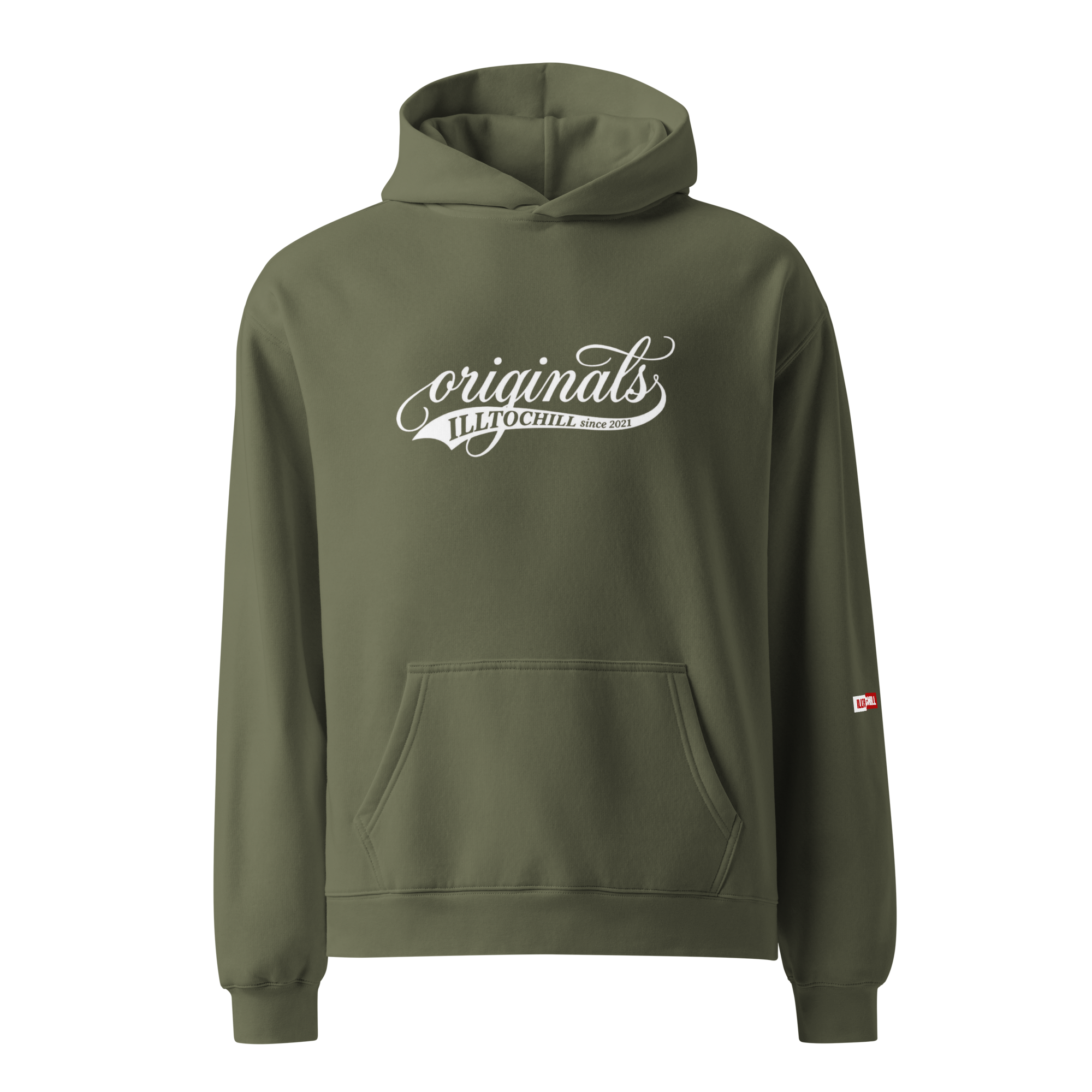 OCD Still Showing Up: Unisex Oversized Hoodie for Every Intrusive Thinker | ILLTOCHILL