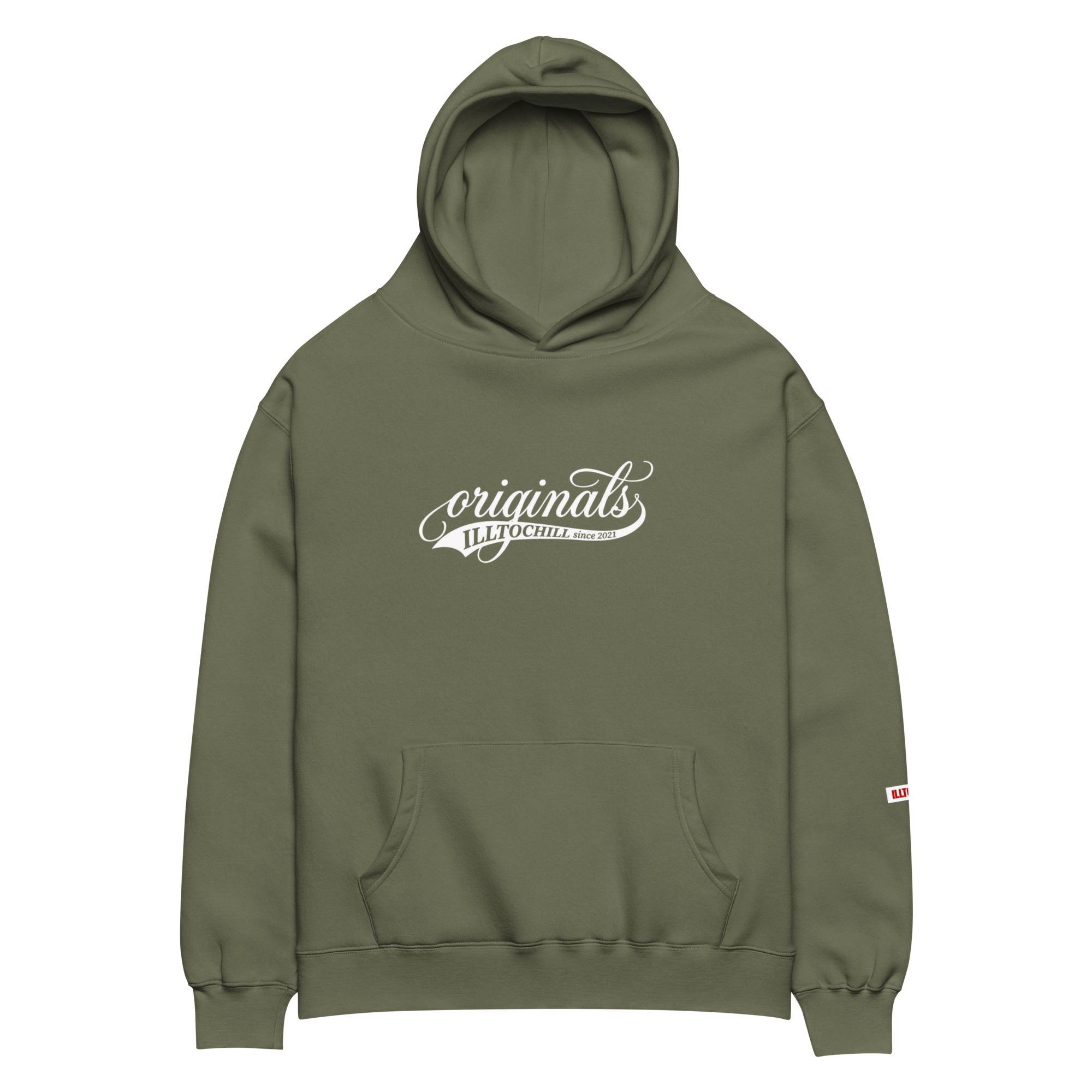 OCD Still Showing Up: Unisex Oversized Hoodie for Every Intrusive Thinker | ILLTOCHILL