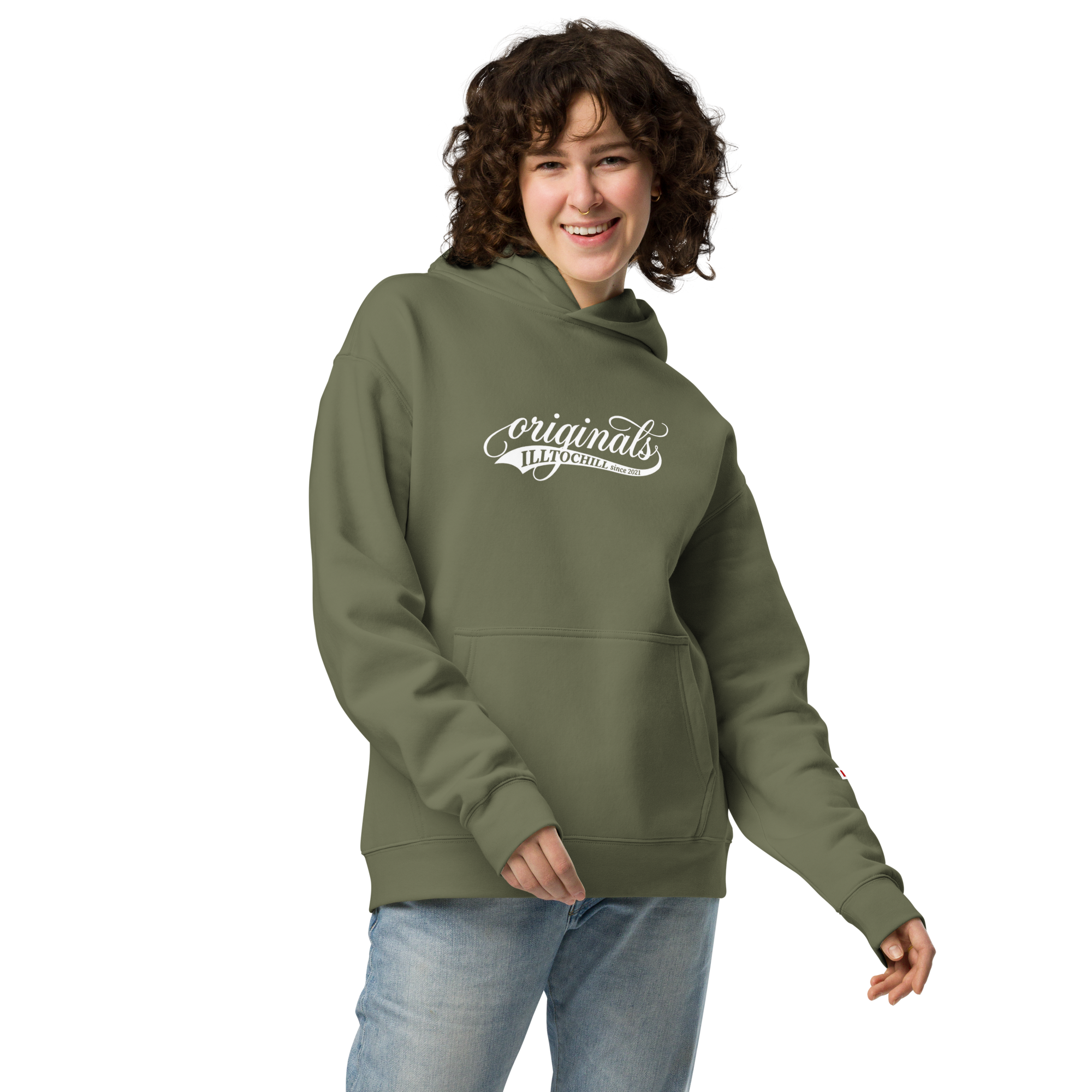 OCD Still Showing Up: Unisex Oversized Hoodie for Every Intrusive Thinker | ILLTOCHILL