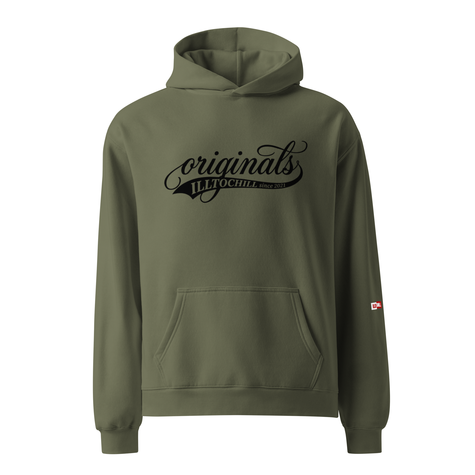 OCD Loud and Layered: Unisex Oversized Hoodie for the OCD Community That Owns Its Space | ILLTOCHILL