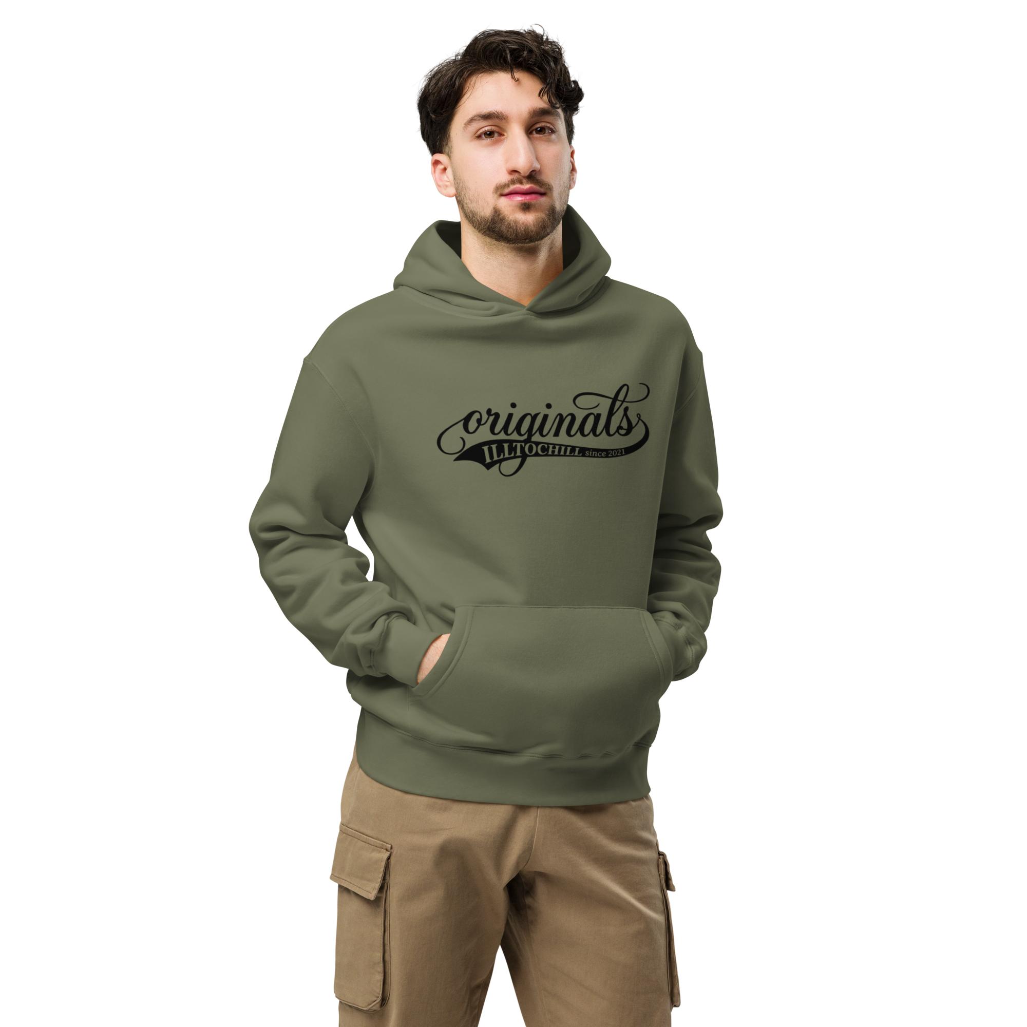 OCD Loud and Layered: Unisex Oversized Hoodie for the OCD Community That Owns Its Space | ILLTOCHILL
