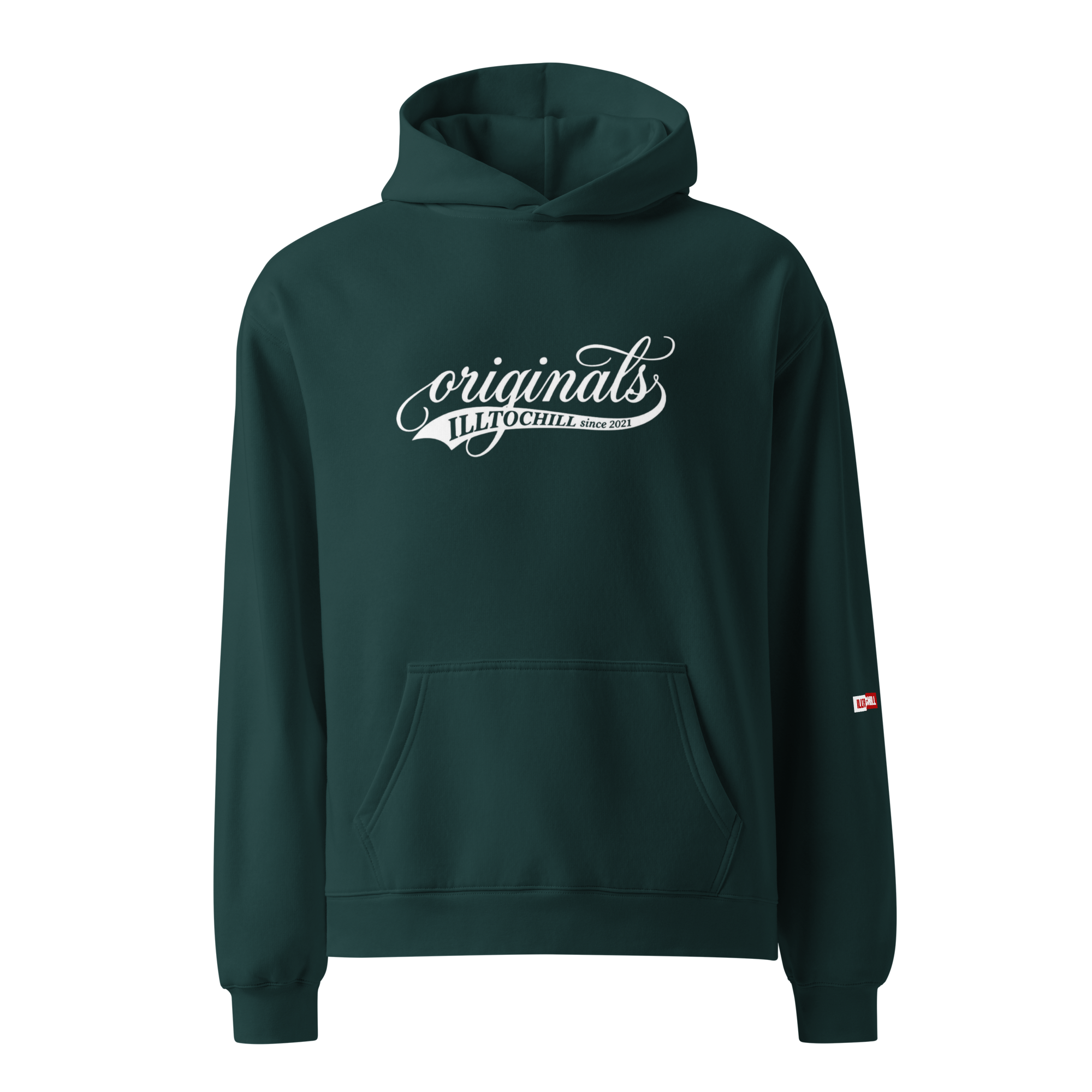 OCD Still Showing Up: Unisex Oversized Hoodie for Every Intrusive Thinker | ILLTOCHILL