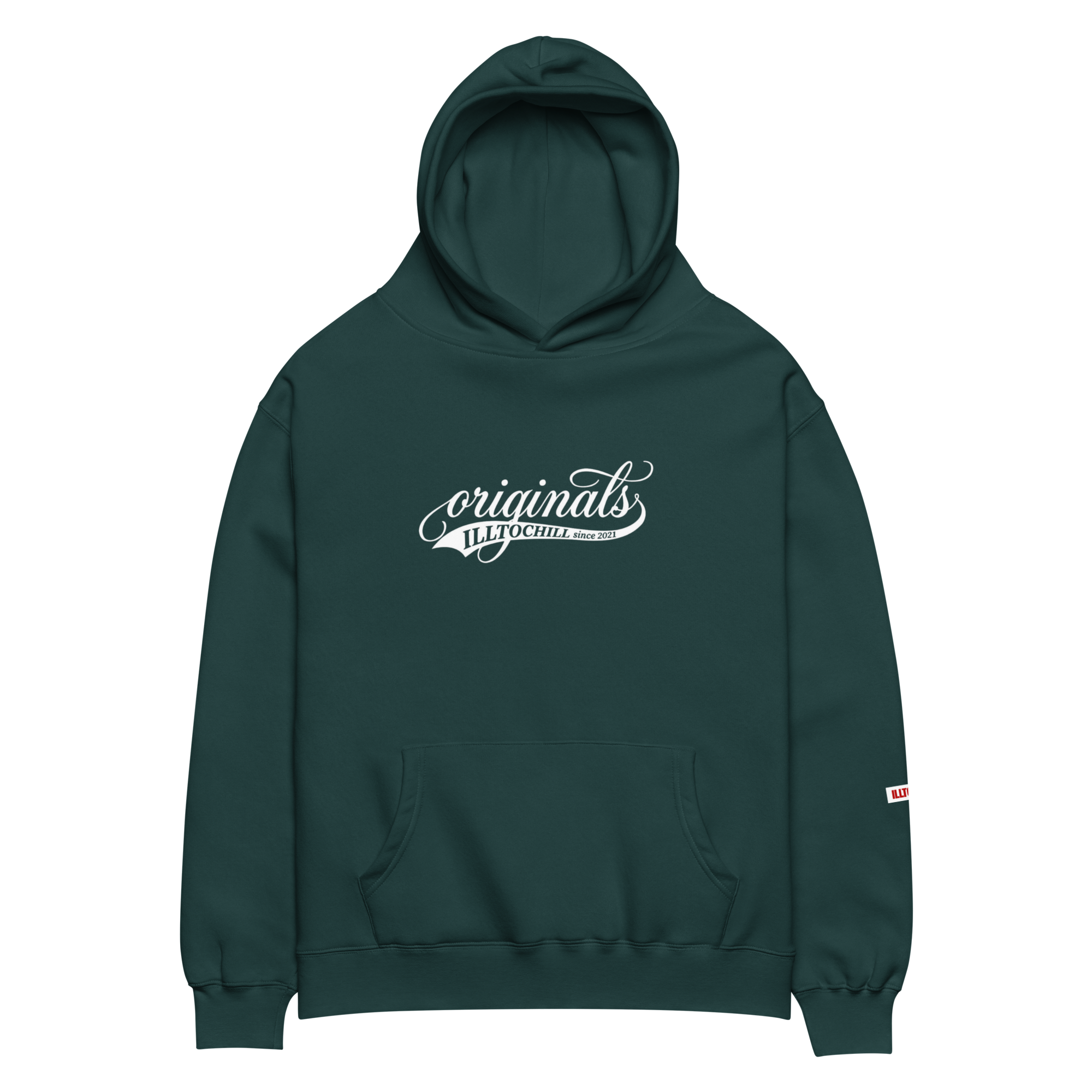 OCD Still Showing Up: Unisex Oversized Hoodie for Every Intrusive Thinker | ILLTOCHILL
