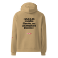 OCD Loud and Layered: Unisex Oversized Hoodie for the OCD Community That Owns Its Space | ILLTOCHILL