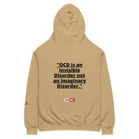 OCD Loud and Layered: Unisex Oversized Hoodie for the OCD Community That Owns Its Space | ILLTOCHILL