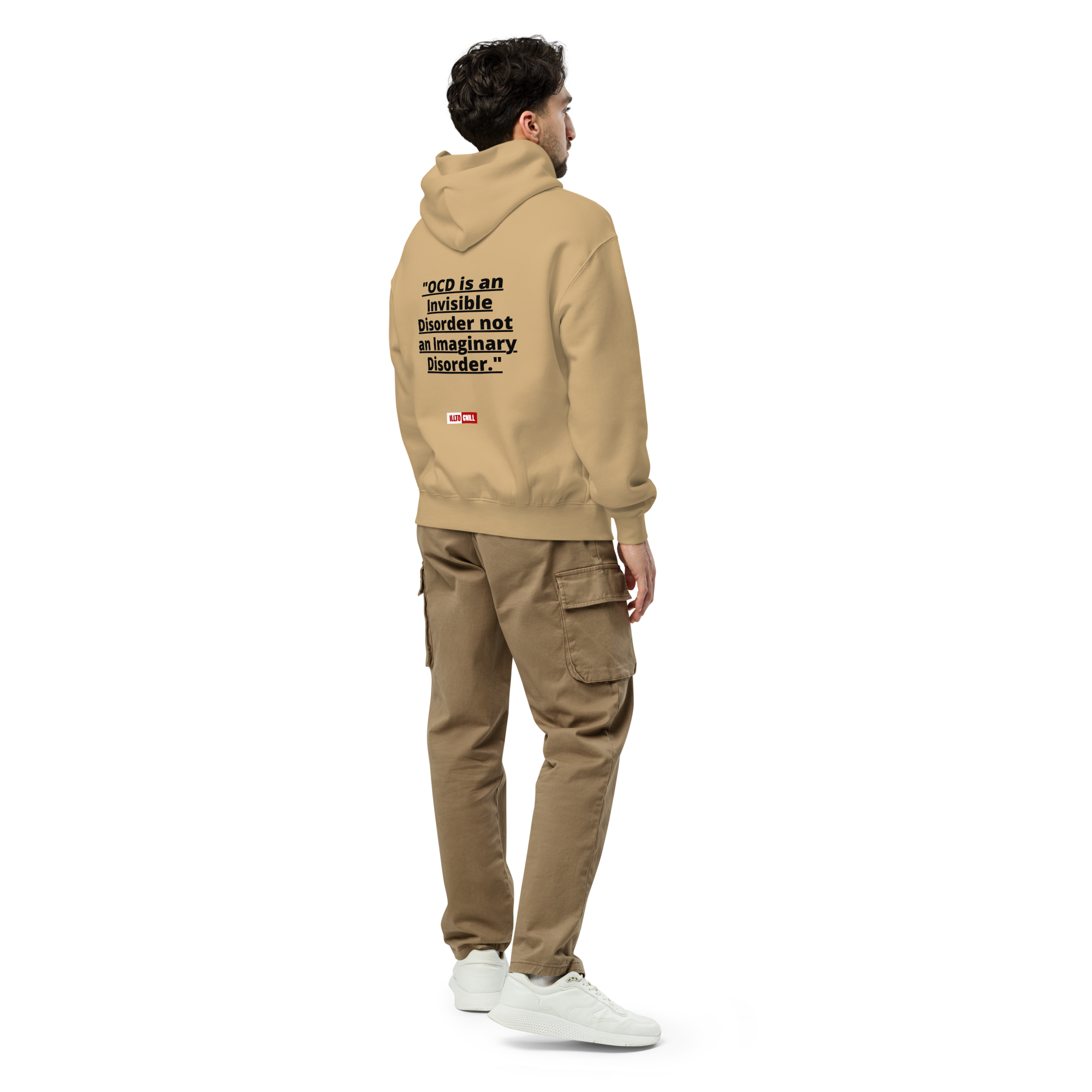 OCD Loud and Layered: Unisex Oversized Hoodie for the OCD Community That Owns Its Space | ILLTOCHILL