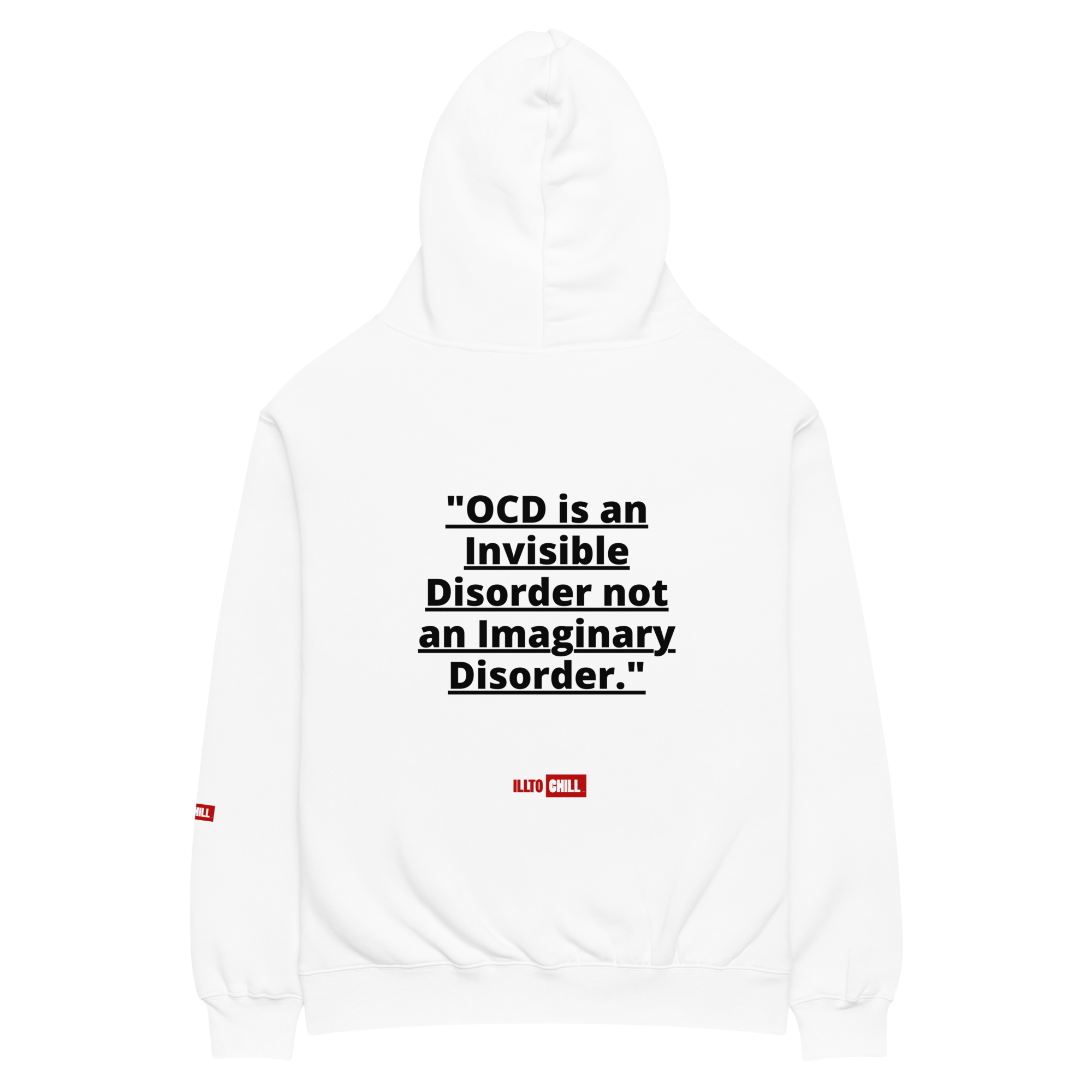 OCD Loud and Layered: Unisex Oversized Hoodie for the OCD Community That Owns Its Space | ILLTOCHILL