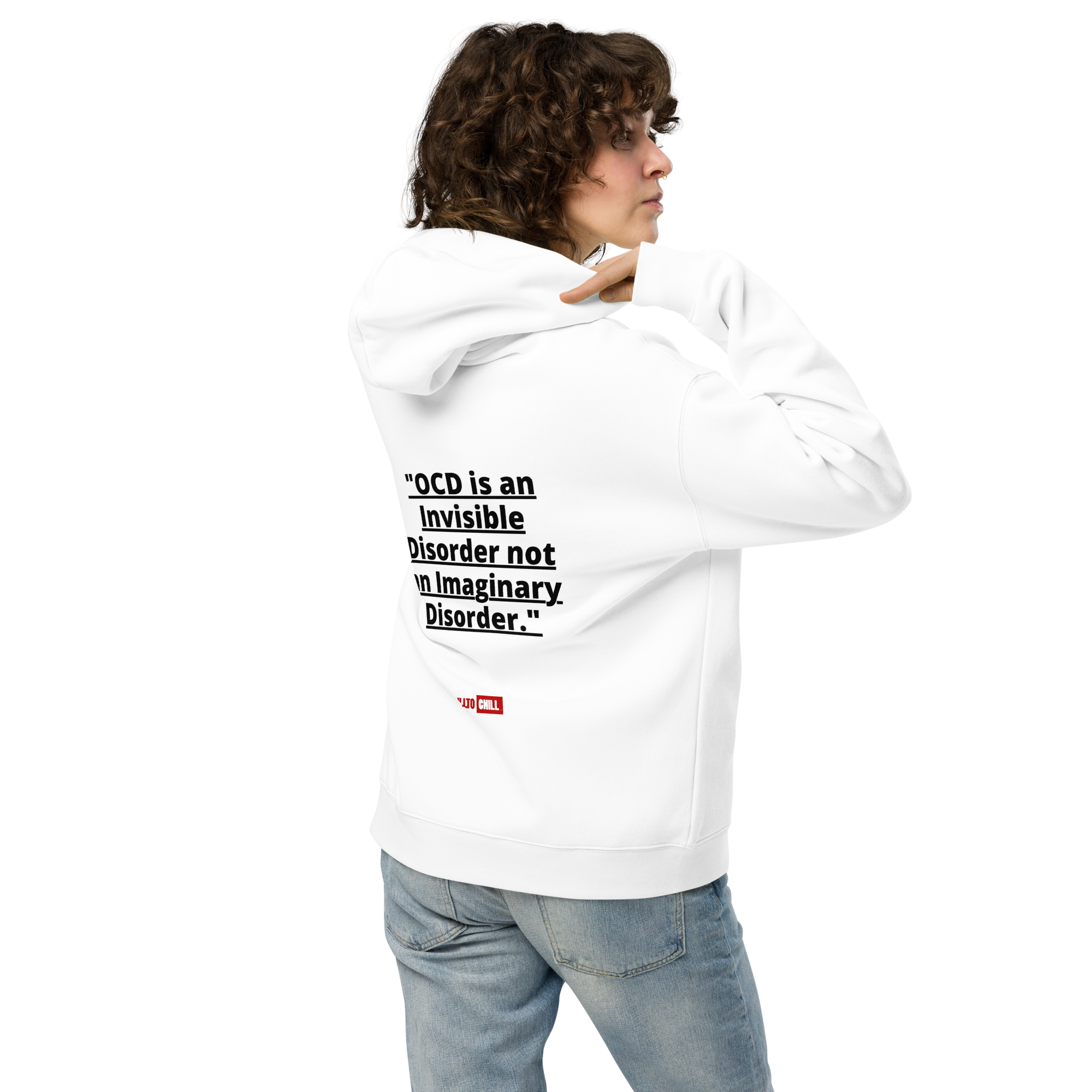 OCD Loud and Layered: Unisex Oversized Hoodie for the OCD Community That Owns Its Space | ILLTOCHILL