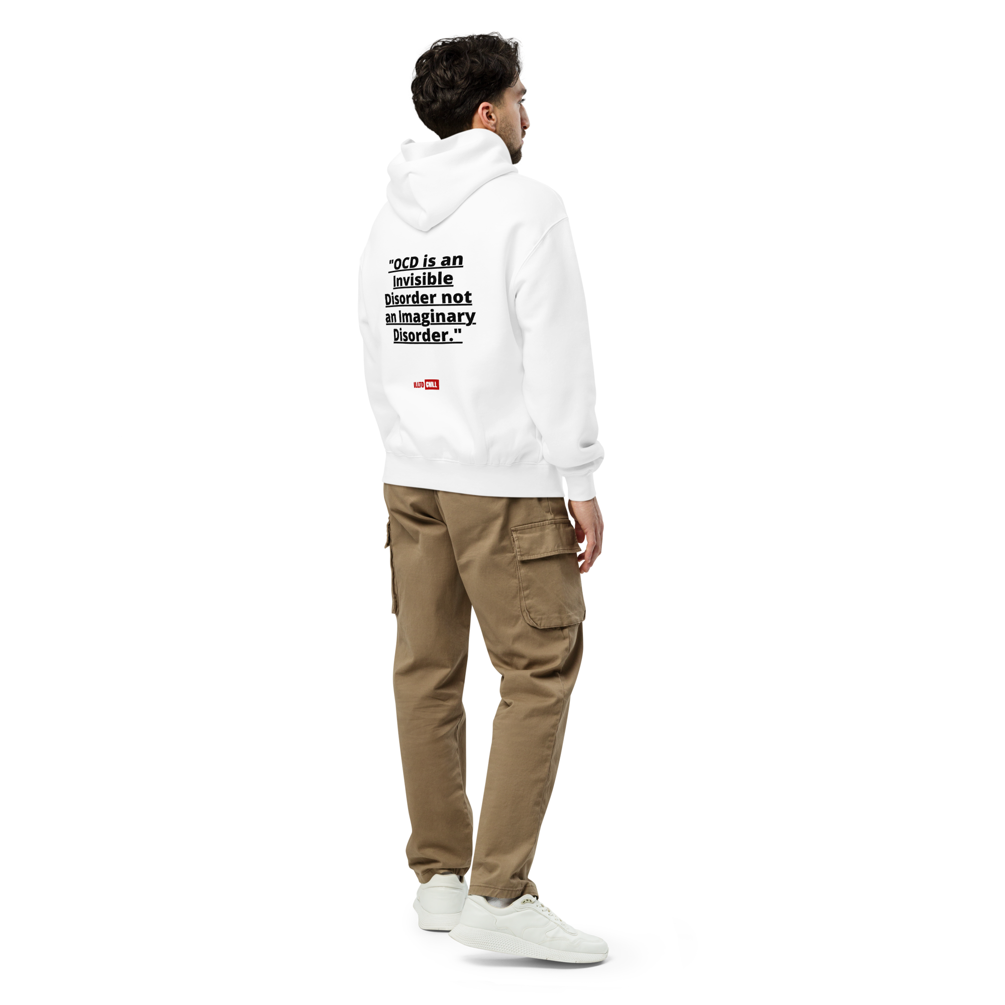OCD Loud and Layered: Unisex Oversized Hoodie for the OCD Community That Owns Its Space | ILLTOCHILL