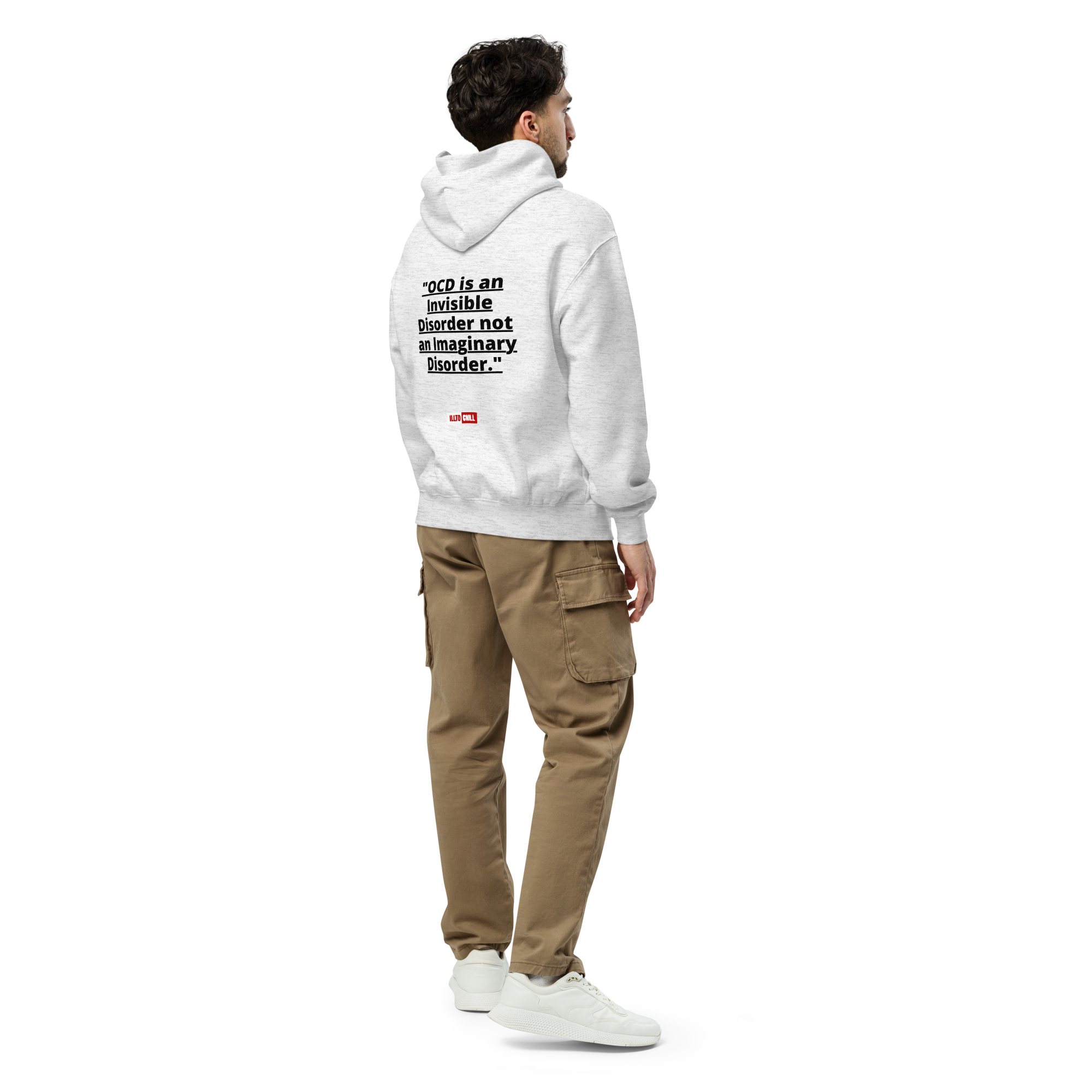 OCD Loud and Layered: Unisex Oversized Hoodie for the OCD Community That Owns Its Space | ILLTOCHILL