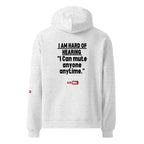 Hard of Hearing Culture Unisex Oversized Hoodie for HOH Adults | ILLTOCHILL