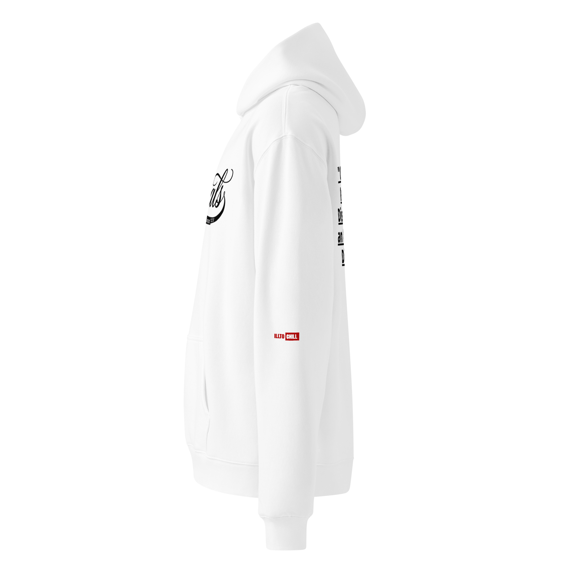 OCD Loud and Layered: Unisex Oversized Hoodie for the OCD Community That Owns Its Space | ILLTOCHILL