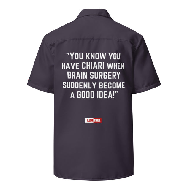 Chiari Malformation Unisex Button Shirt — Worn by Those Who Know | ILLTOCHILL