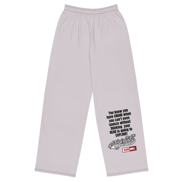 Chiari Malformation All-over Print Unisex Wide-Leg Pants for the Community | ILLTOCHILL