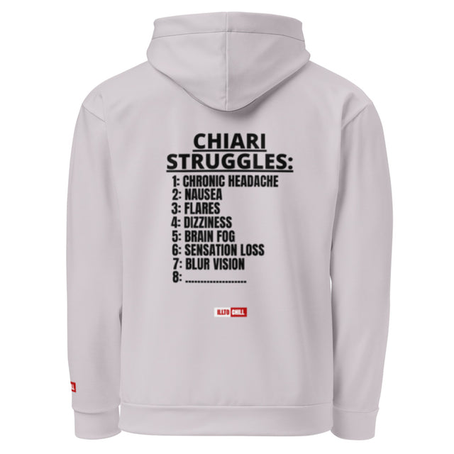 Chiari and Unapologetic About It — Unisex cotton hoodie | ILLTOCHILL