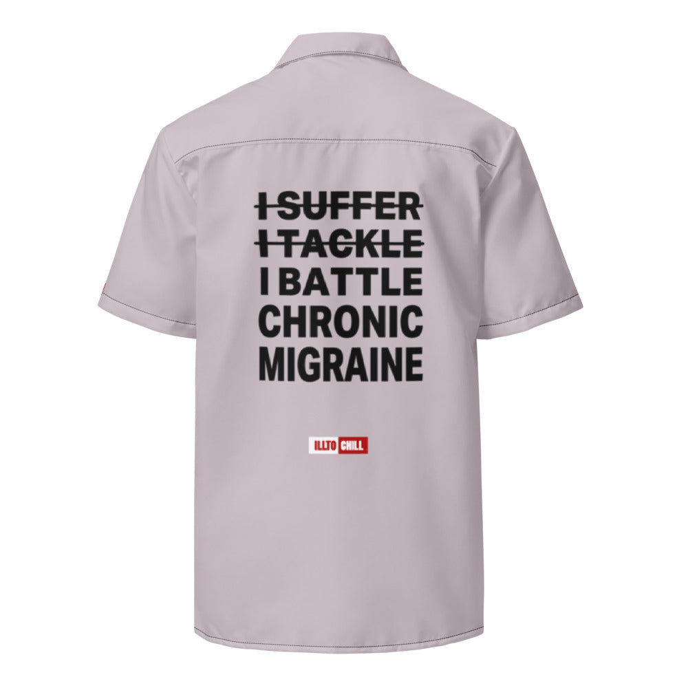 ILLTOCHILL Migraine Button_Shirt