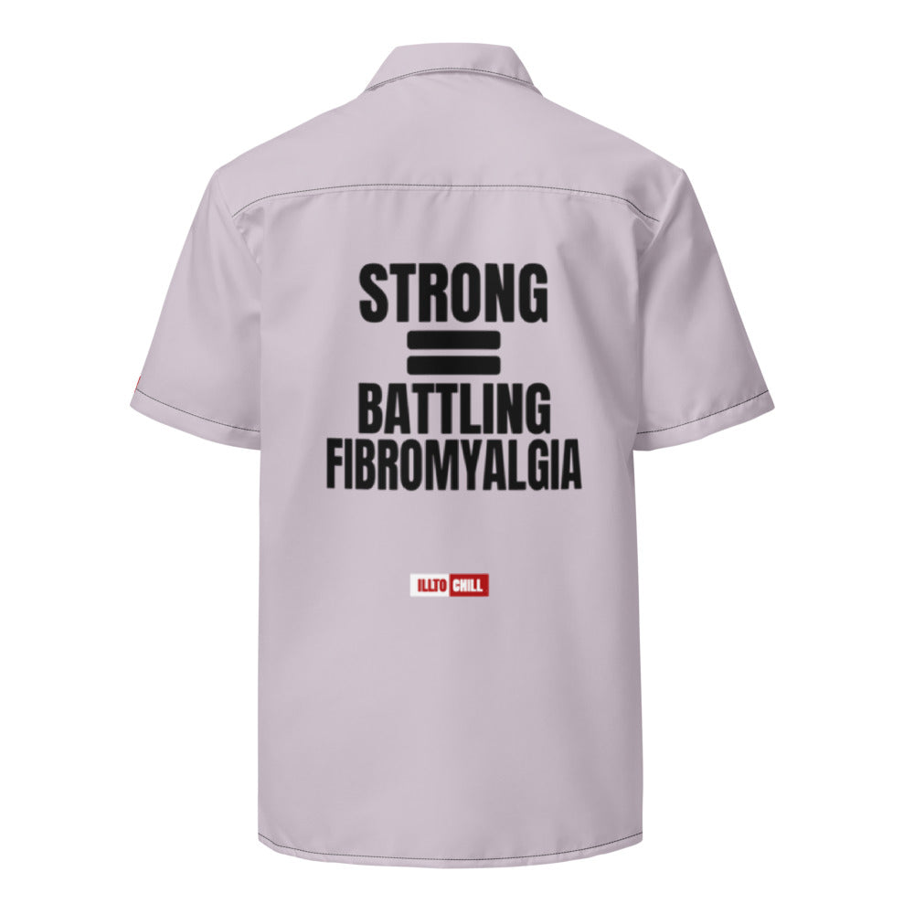 ILLTOCHILL Fibromyalgia Button_Shirt