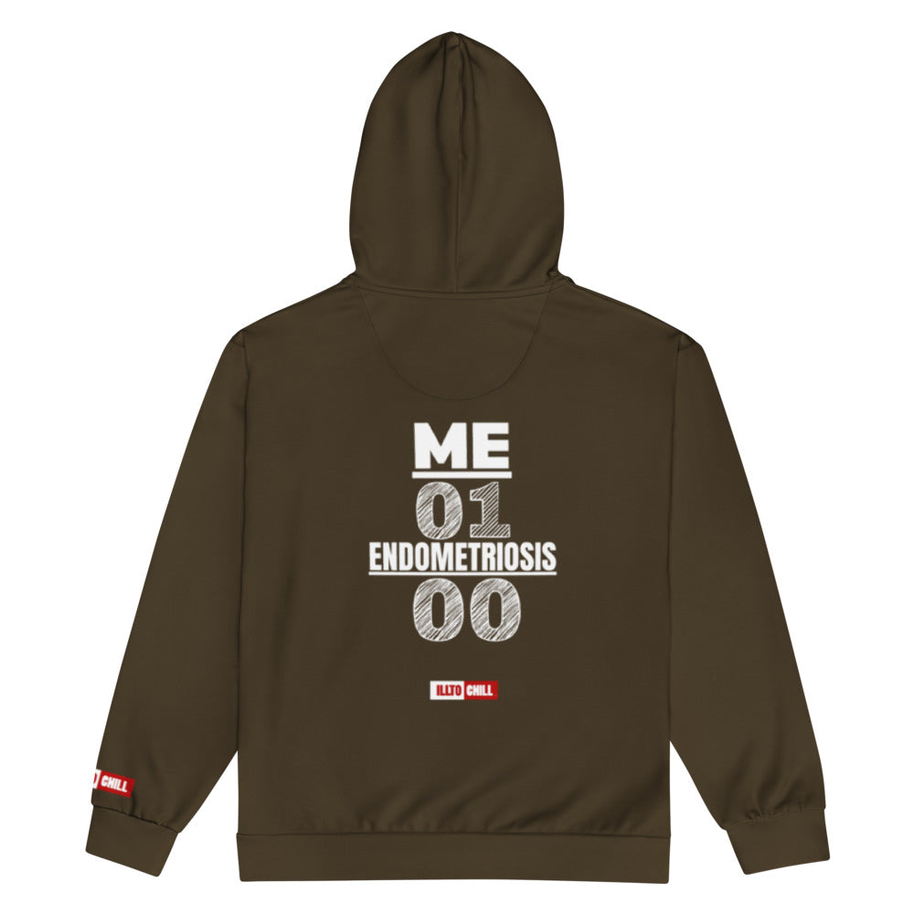 ILLTOCHILL Endometriosis Zip_Hoodie
