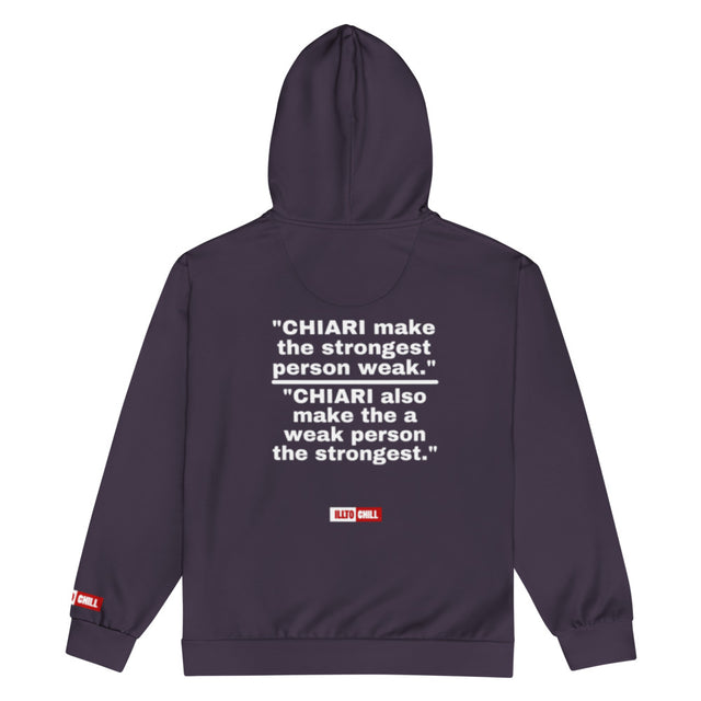 Chiari Malformation Unisex Zip Hoodie | Brain Built Different | ILLTOCHILL