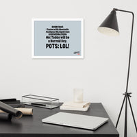 ILLTOCHILL POTS Poster