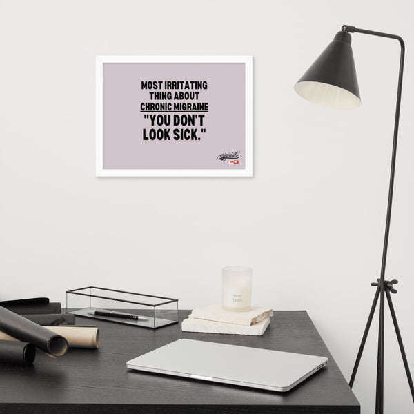 ILLTOCHILL Migraine Poster