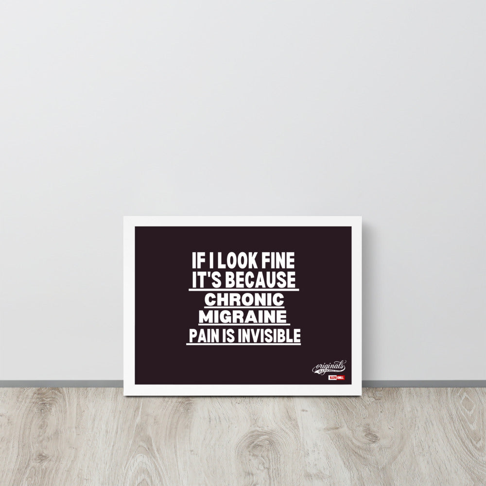 ILLTOCHILL Migraine Poster