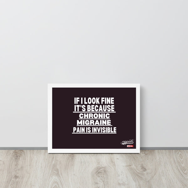ILLTOCHILL Migraine Poster