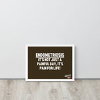 ILLTOCHILL Endometriosis Poster