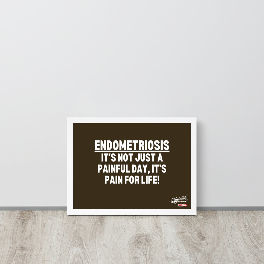 ILLTOCHILL Endometriosis Poster