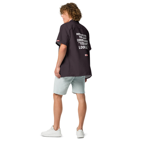 ILLTOCHILL Migraine Button_Shirt