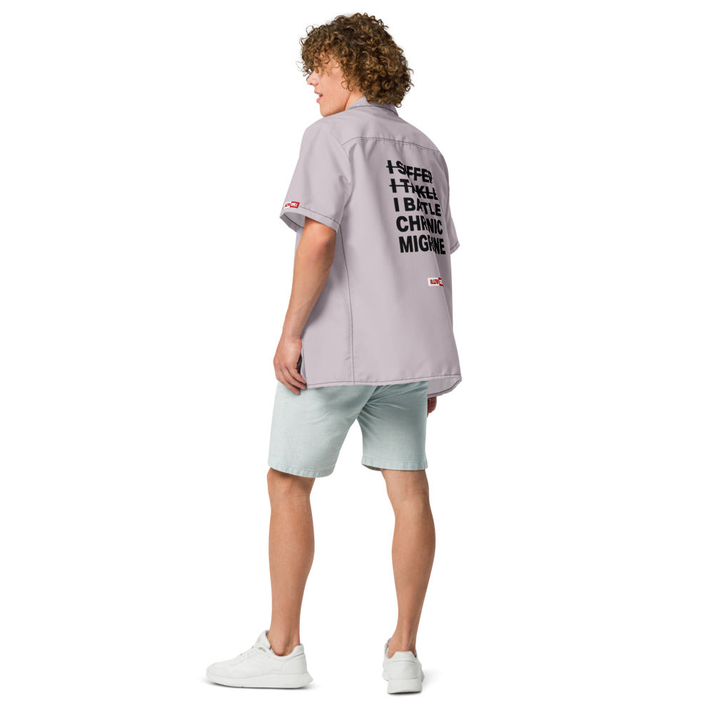 ILLTOCHILL Migraine Button_Shirt