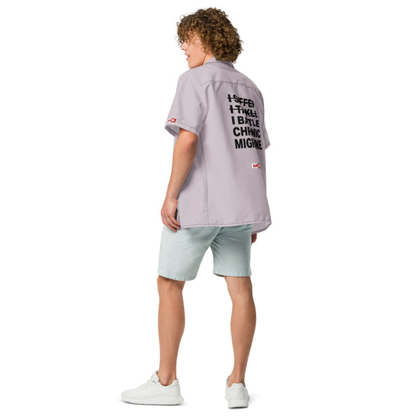 ILLTOCHILL Migraine Button_Shirt