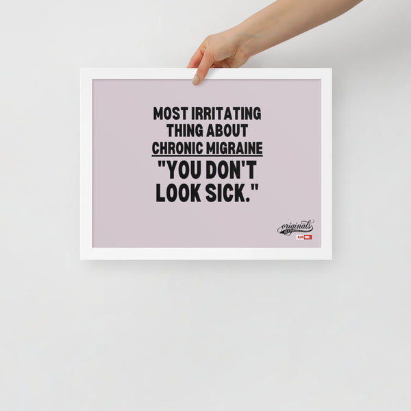 ILLTOCHILL Migraine Poster