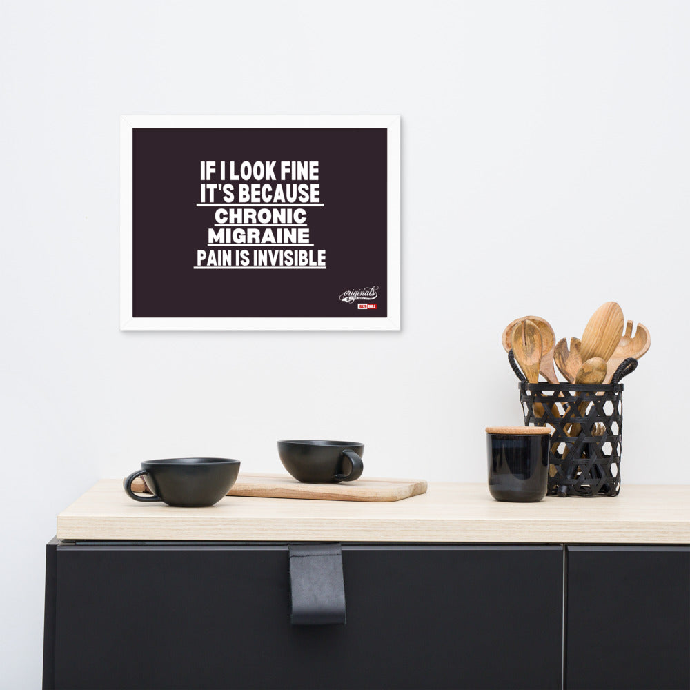 ILLTOCHILL Migraine Poster
