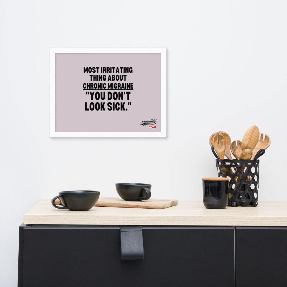 ILLTOCHILL Migraine Poster