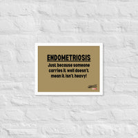 ILLTOCHILL Endometriosis Poster