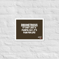 ILLTOCHILL Endometriosis Poster