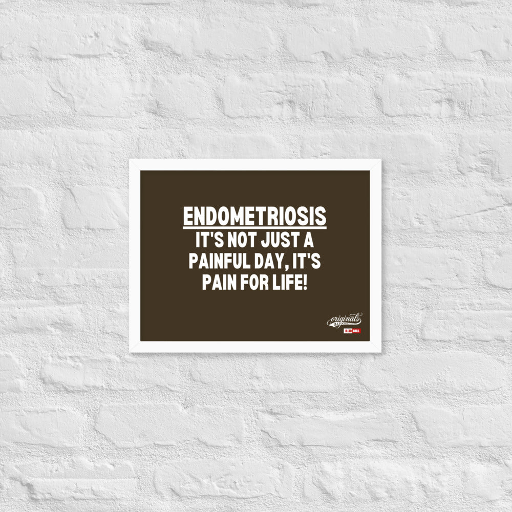 ILLTOCHILL Endometriosis Poster