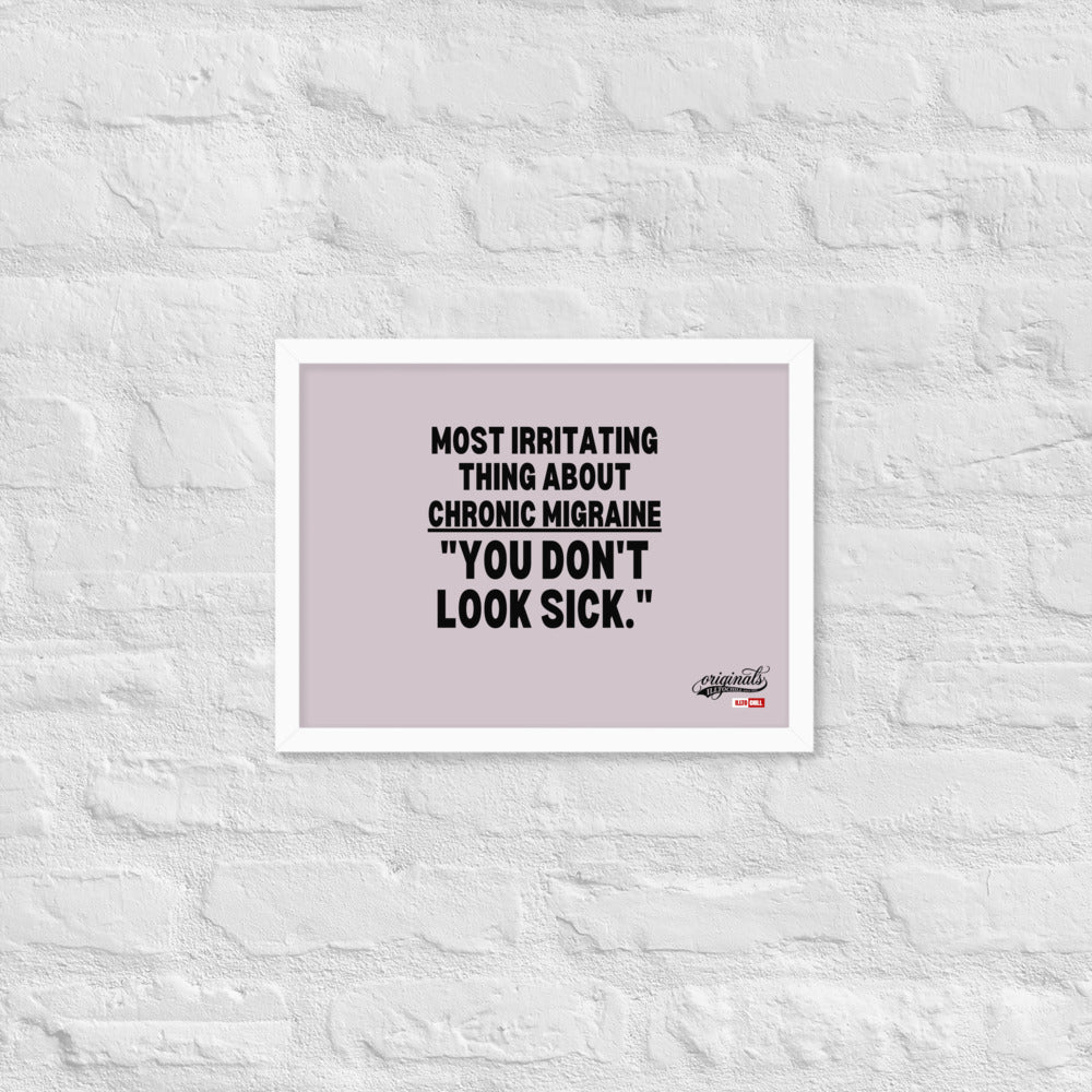 ILLTOCHILL Migraine Poster