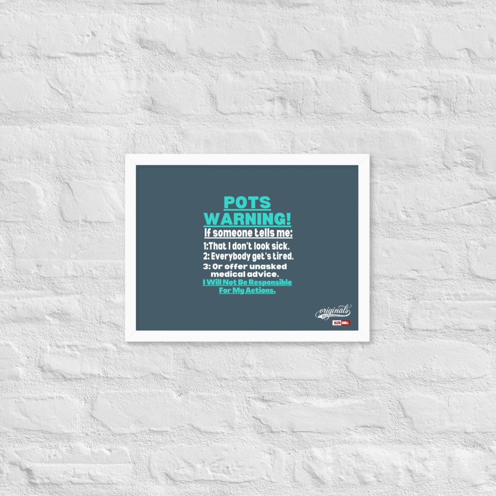 ILLTOCHILL POTS Poster
