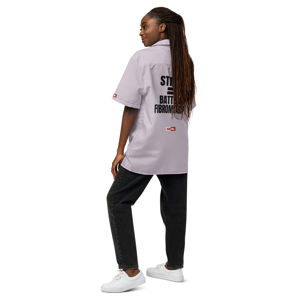ILLTOCHILL Fibromyalgia Button_Shirt
