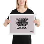 ILLTOCHILL Migraine Poster