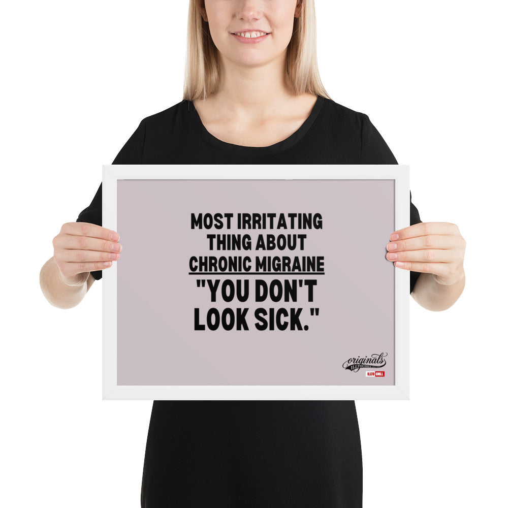 ILLTOCHILL Migraine Poster
