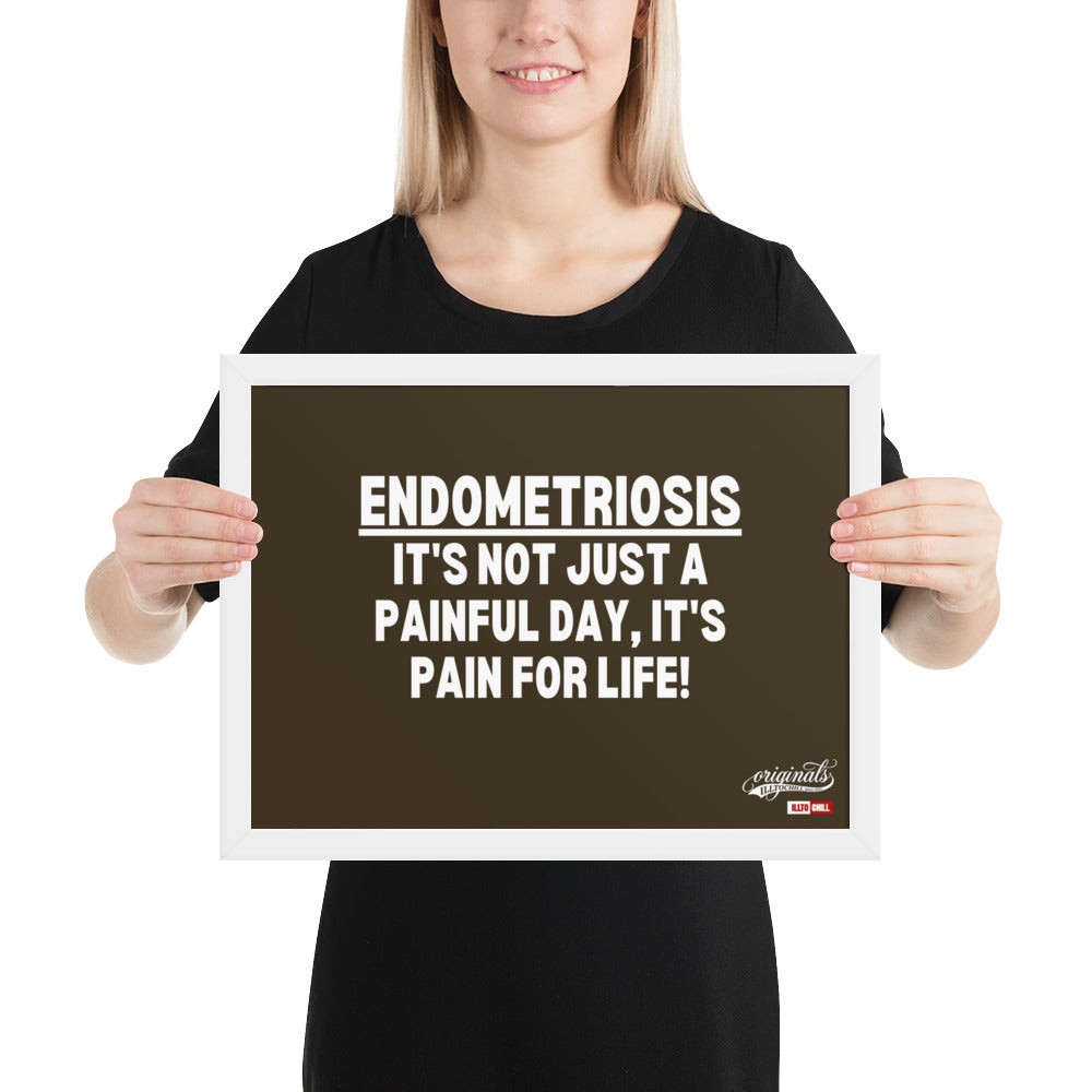 ILLTOCHILL Endometriosis Poster