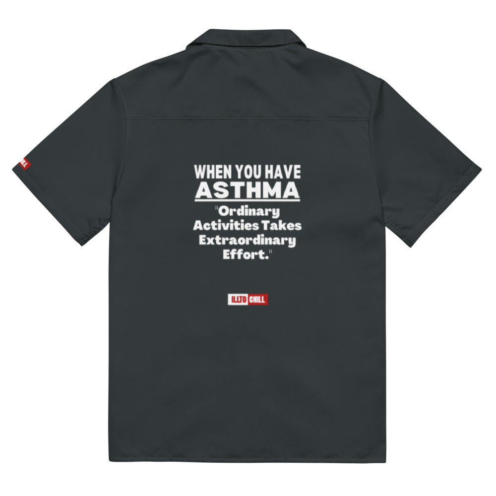 ILLTOCHILL Asthma Button_Shirt